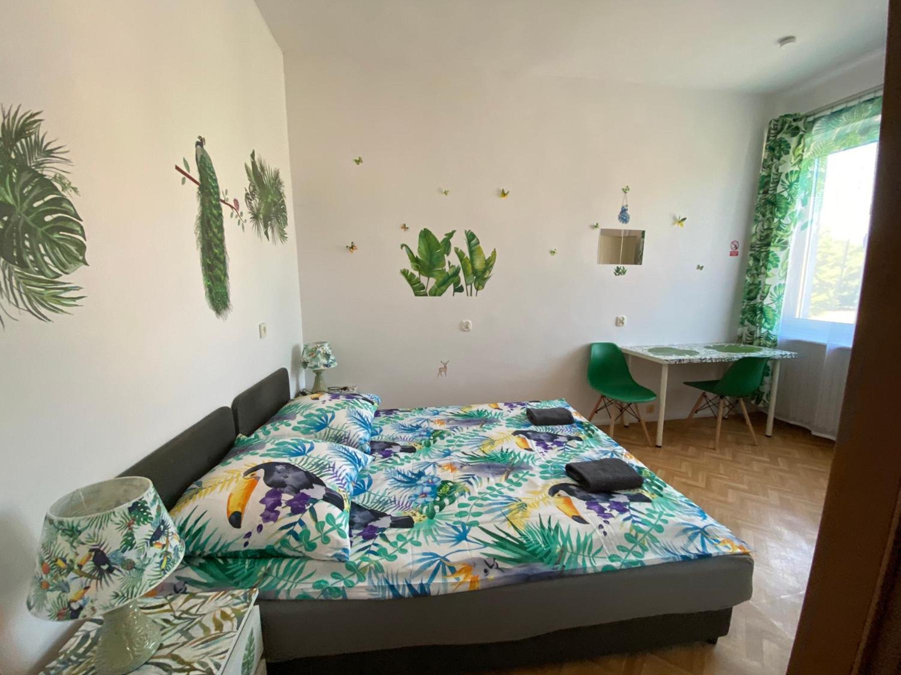 Jungle Rooms Gdańsk Szoba fotó