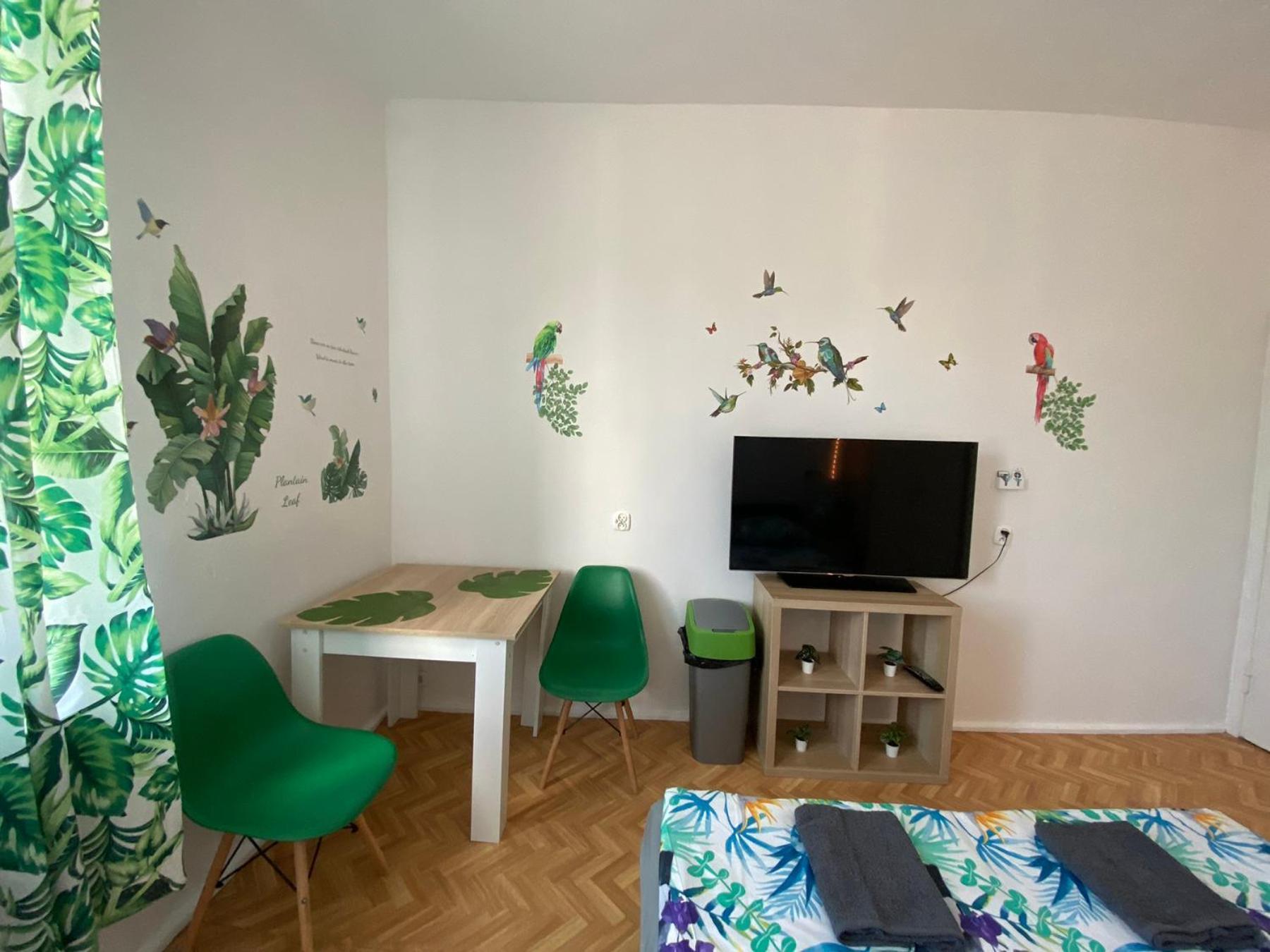 Jungle Rooms Gdańsk Szoba fotó