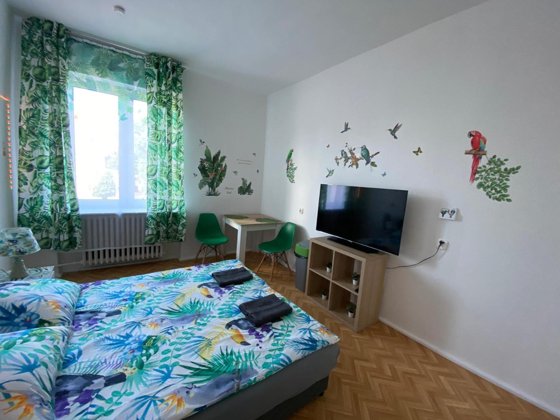 Jungle Rooms Gdańsk Szoba fotó